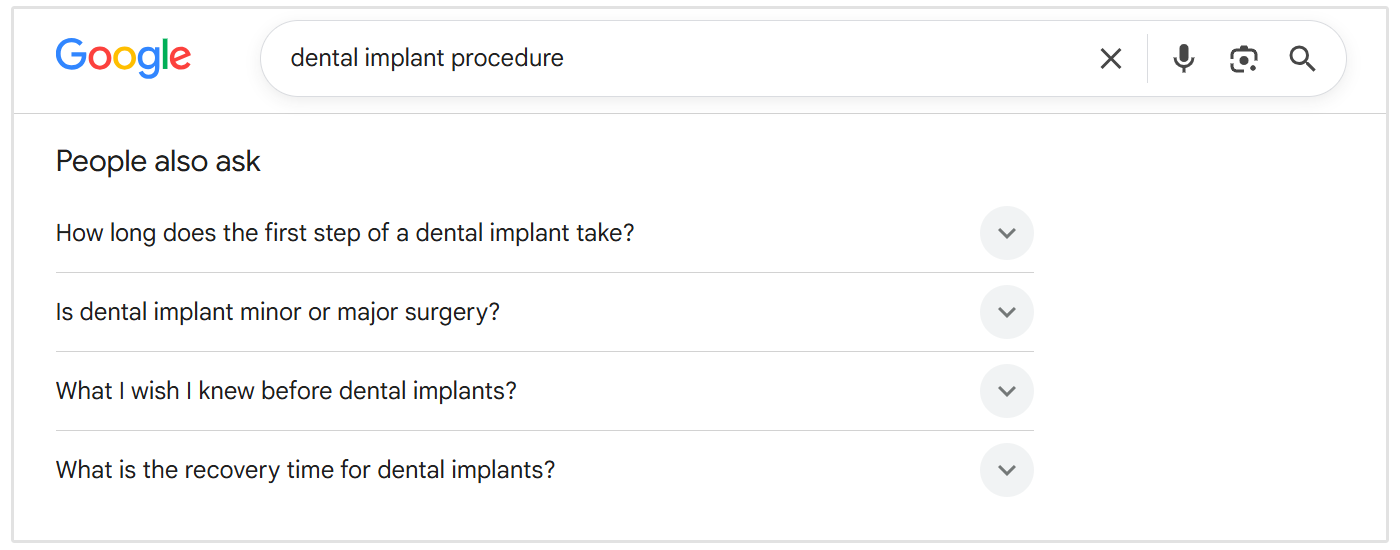 dental implant procedure